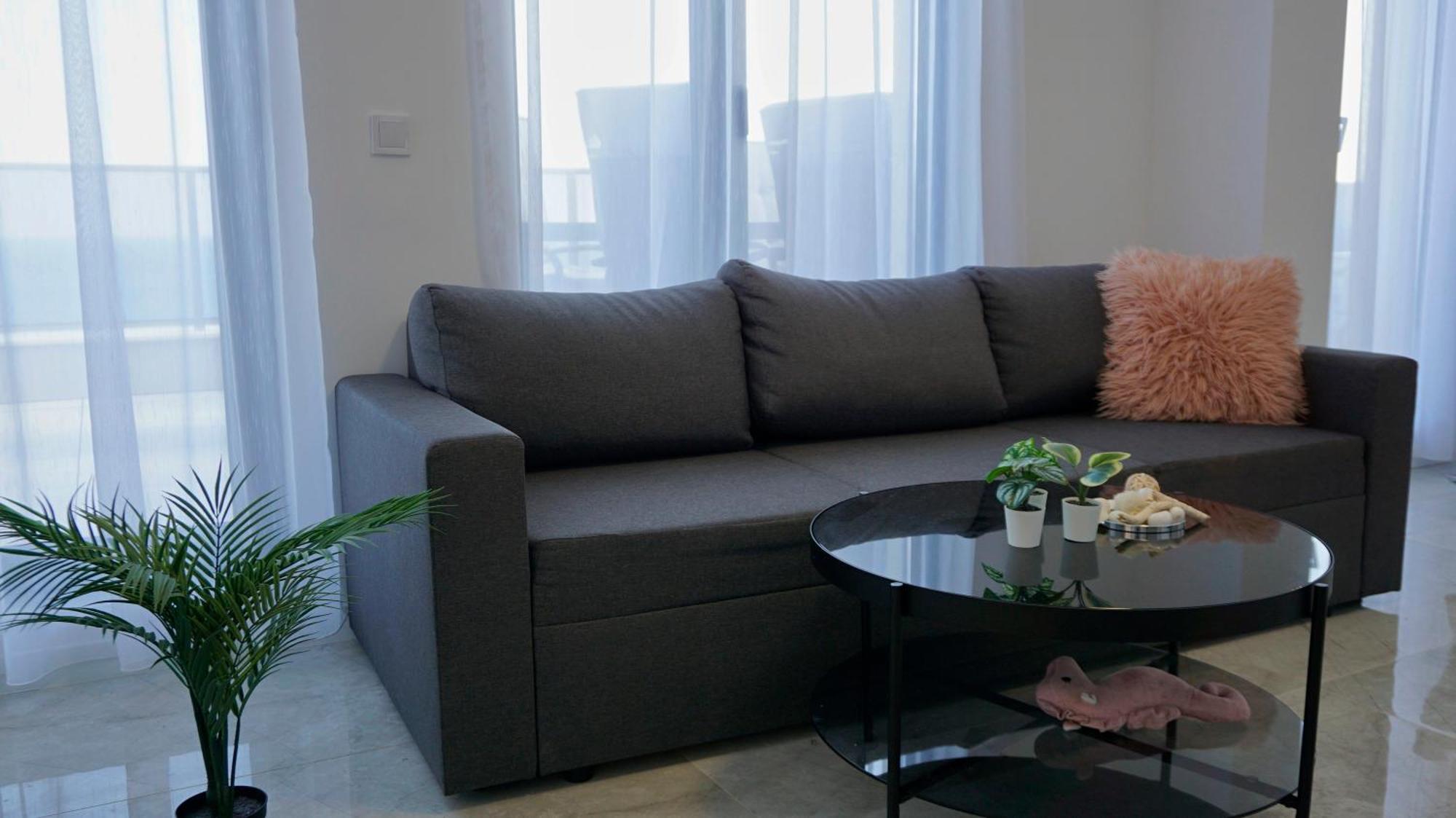 Апартамент Бийч Вю Обзор - Apartment Beach View 오브조르 외부 사진