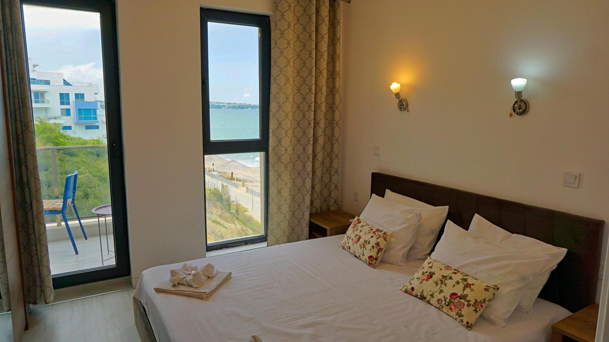 Апартамент Бийч Вю Обзор - Apartment Beach View 오브조르 외부 사진