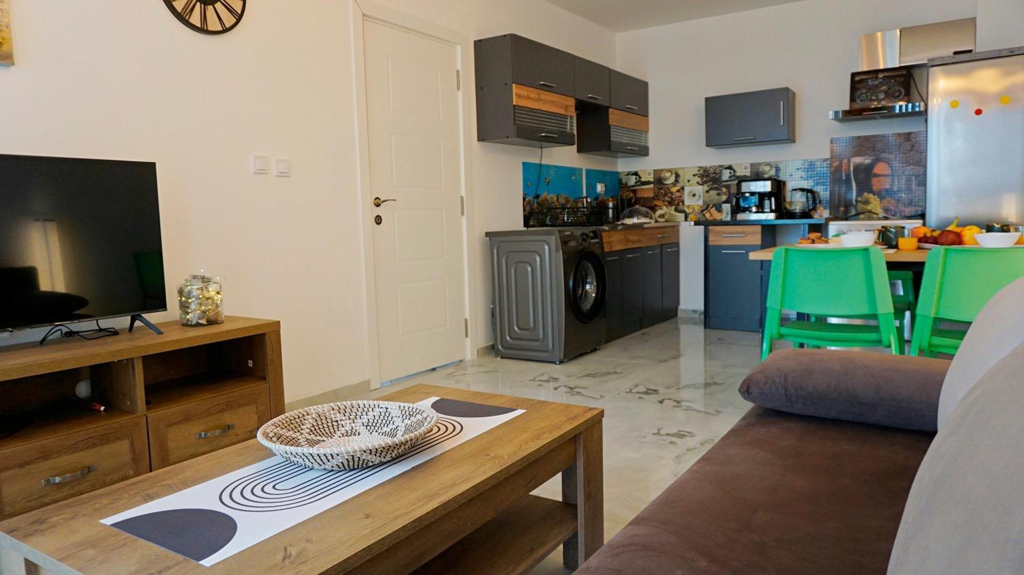 Апартамент Бийч Вю Обзор - Apartment Beach View 오브조르 외부 사진